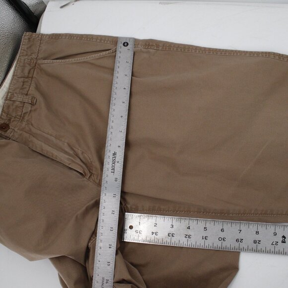 Vintage J crew pants Mens 33 34x29.5 chino flat front casual pockets straight - Picture 10 of 16